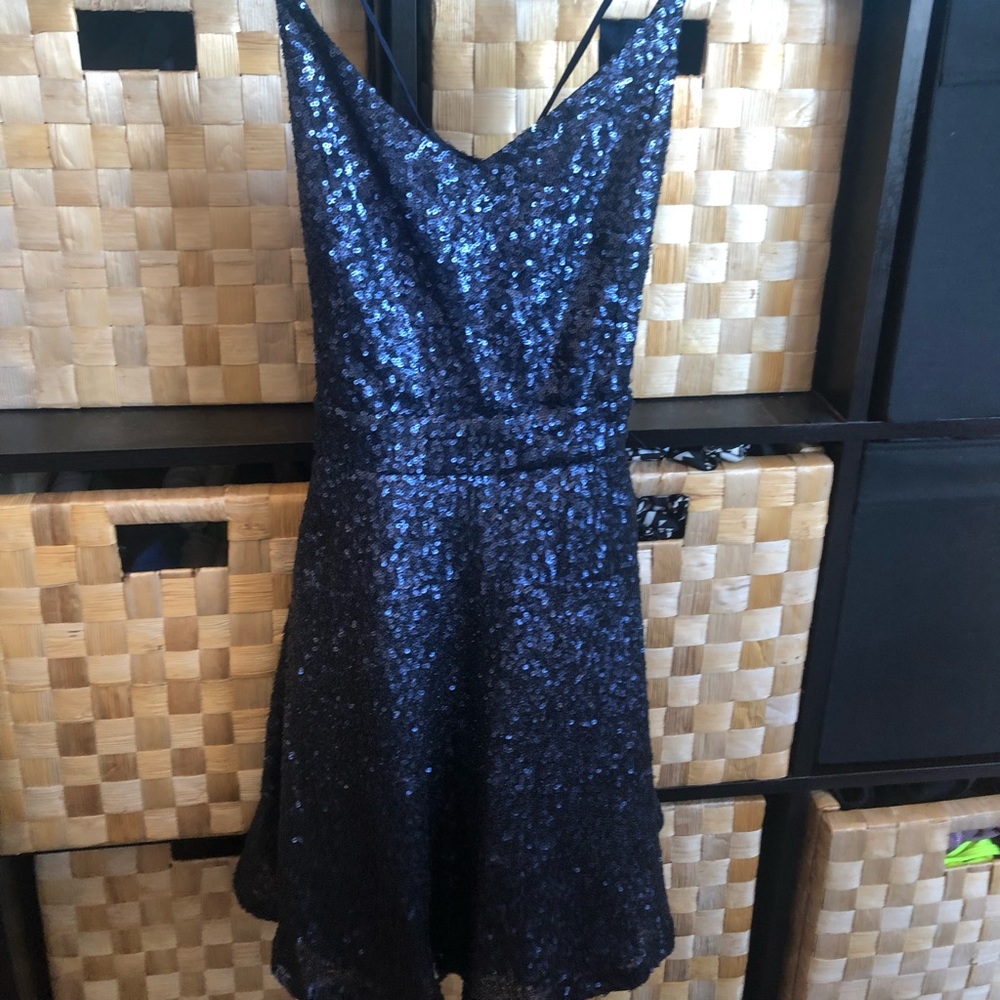 Tobi skater sequin Lexi dress